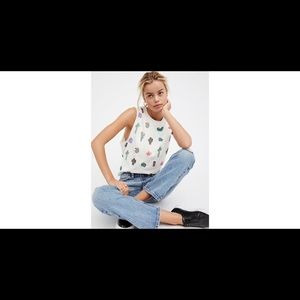 Free People We The Free Tank Cactus XSA